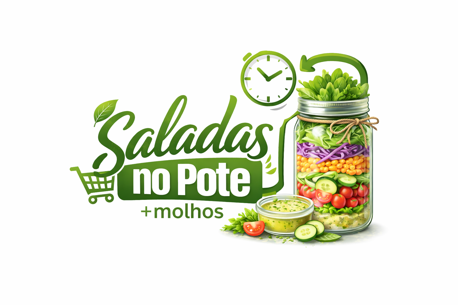 Logo Salada no Pote